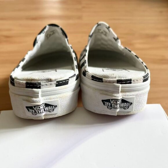 Vans Classic Slip On Mule Checkerboard VN0A4P3U5GU Women Size 7.5 US - Picture 7 of 8